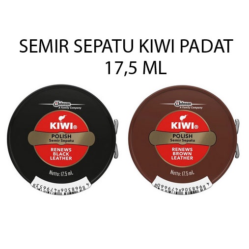 SEMIR SEPATU KIWI PADAT 17,5ML