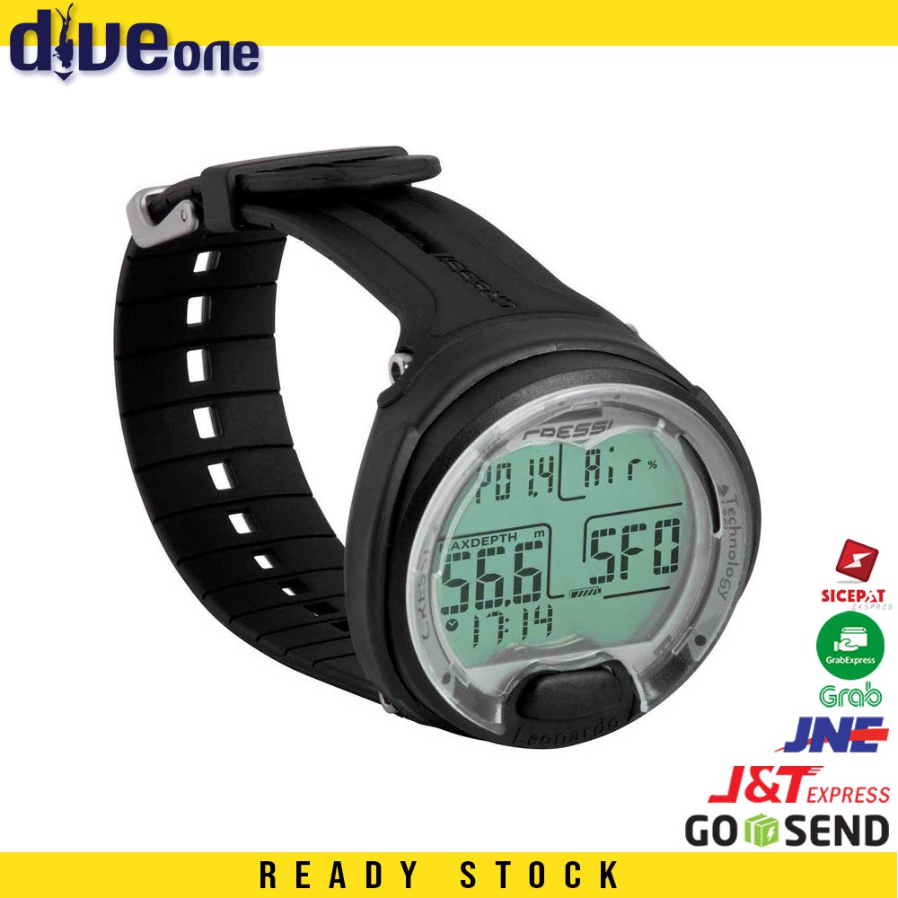 Jam Diving / Spearfishing / Dive Computer Cressi Leonardo Black