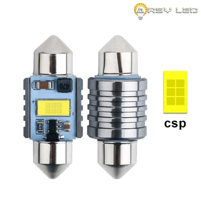 ARSY LED Lampu Kabin Plafon Mobil Xpander Livina Chipset 3570 CSP - Putih