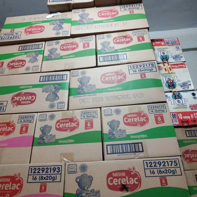

Nestle Cerelac Renceng Beras Merah | Kacang Hijau / Kartonan
