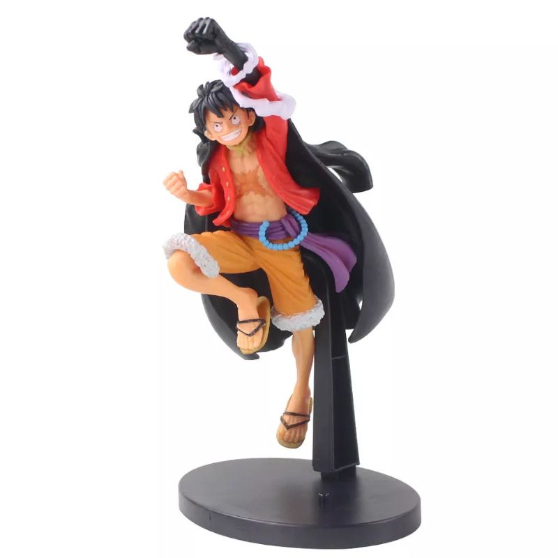 Action figure Monkey D Luffy One piece Glost Shirahoshi Marco Mainan figure Luffy