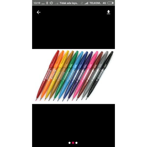 

Dijual pentel touch brush pen soft tip Berkualitas