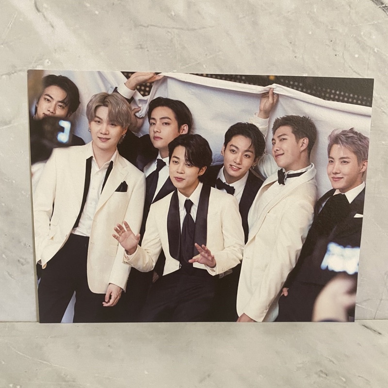 BTS the fact postcard ot7 rm jin suga jhope jimin v jungkook jk taehyung seokjin namjoon yoongi kore