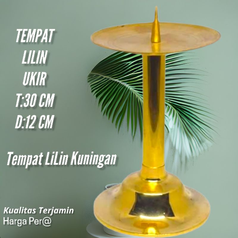 Tempat Lilin Altar/ Tinggi 30 cm / Kandelar Altar/Tempat Lilin/Kasula Romo Imam Katolik