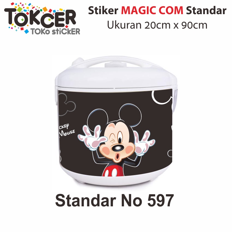 Stiker MAGIC COM / Rice Cooker Miki Mouse