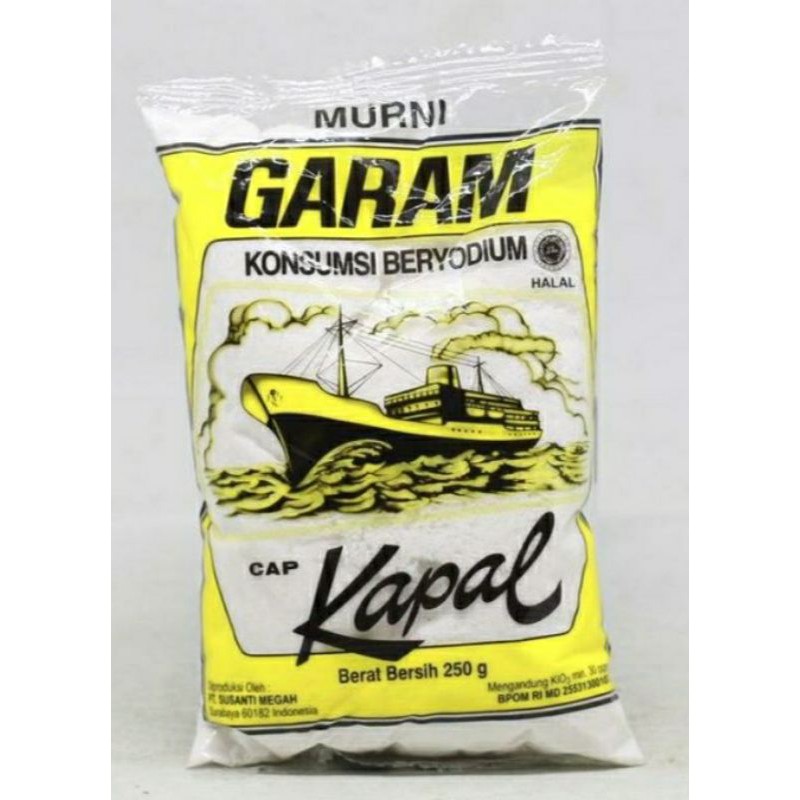 

Garam Cap Kapal 250gr