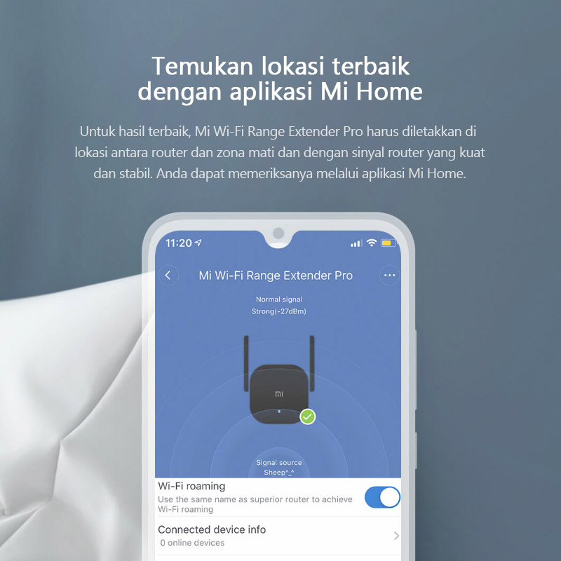 Xiaomi Mi Wifi Range Extender Pro Mi WIFI Repeater Pro Mi Wifi Amplifier Pro Penguat Sinyal Wifi-3