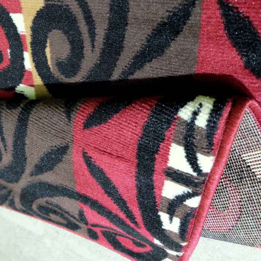 STARDUST Karpet Lantai 155x210 ST32 Maroon-2