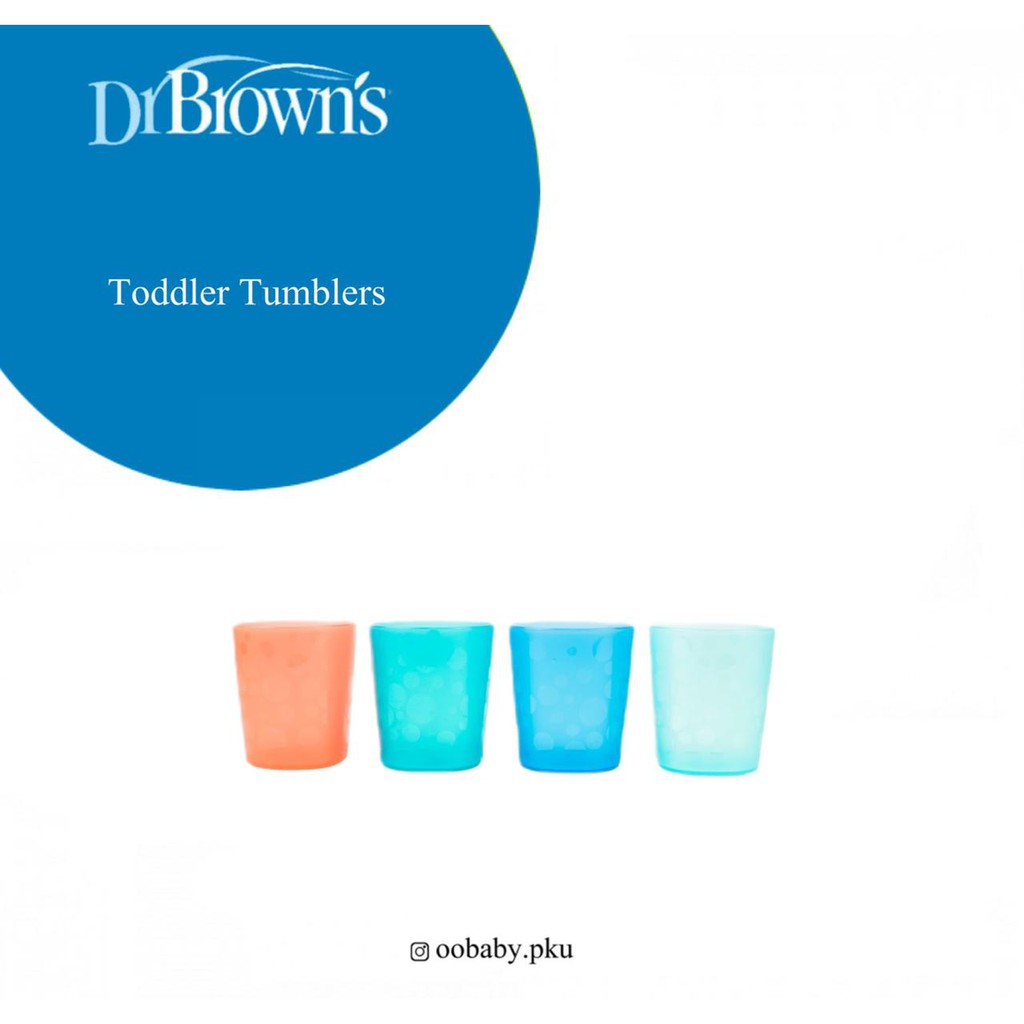 Dr.Brown's toddler tumbler 4-packs