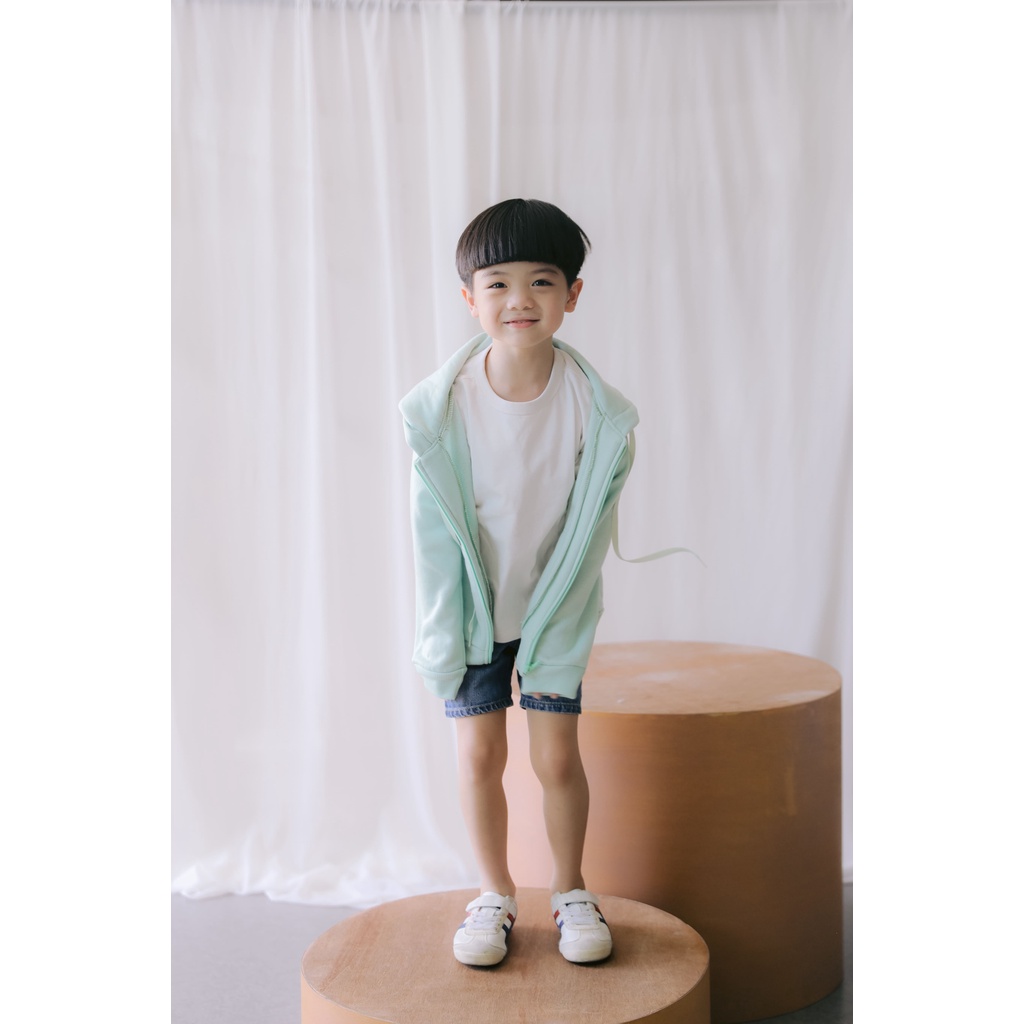 HOODIE GOODIE Kids Zipper Mint