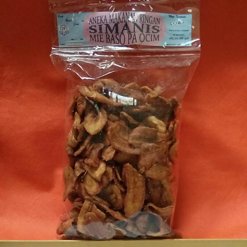 

Keripik Pisang Oven Manis