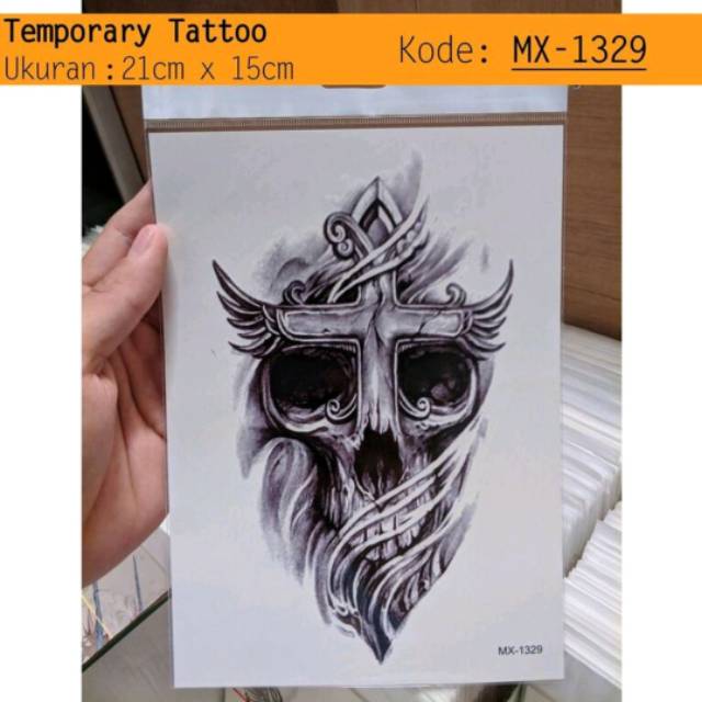 TEMPORARY TATOO LENGAN 3D ARM TATO  TEMPORER  SEMENTARA 