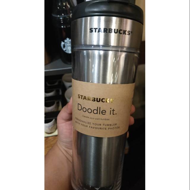 Tumbler doodle it starbucks