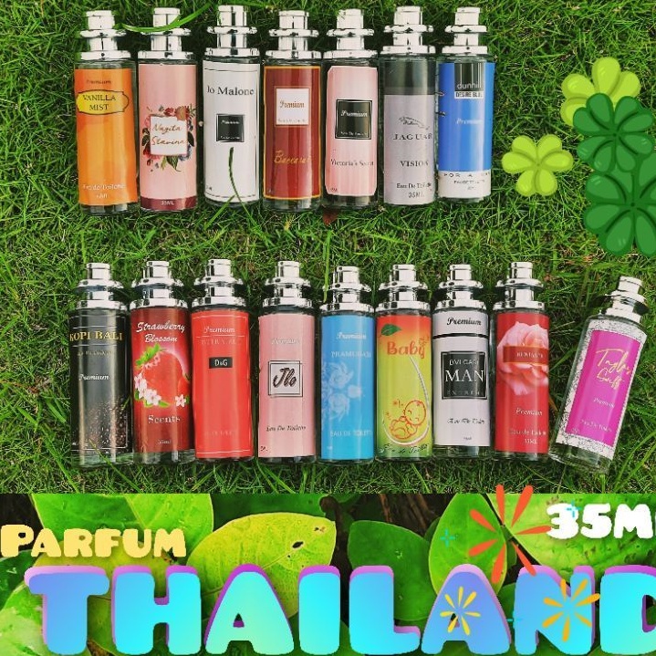 Parfum Thailand 35 ml - Parfum Wanita / Parfum Pria - Parfume Unisex