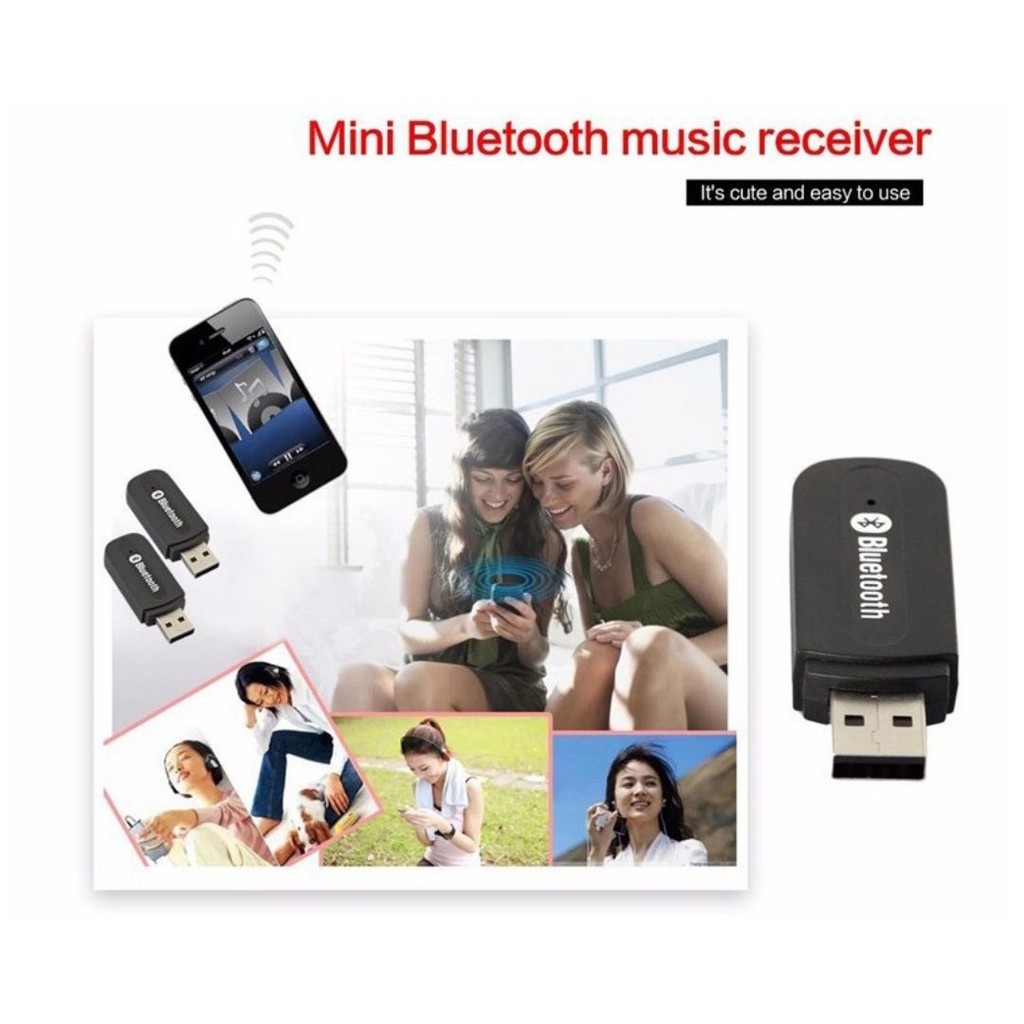 Wireless Bluetooth USB Receiver Mobil Car Home Speaker OMSK7WBK 111141