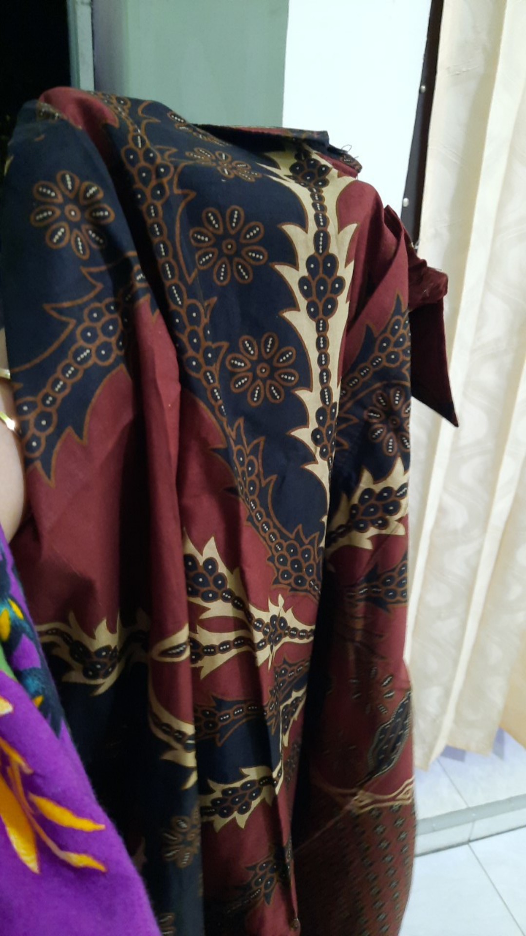 Kemeja Batik Pria Lengan Panjang Size M L Xl Xxl