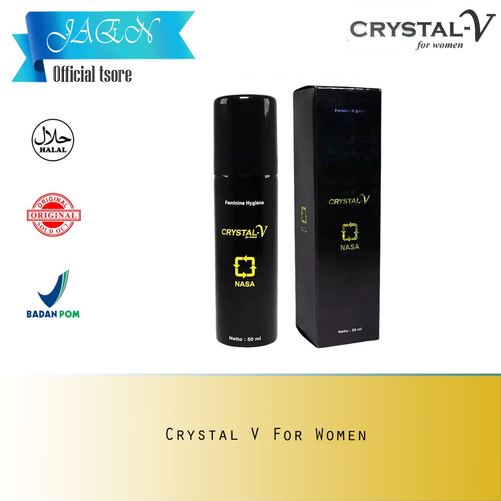 Crystal V Spray Feminine Hygiene
