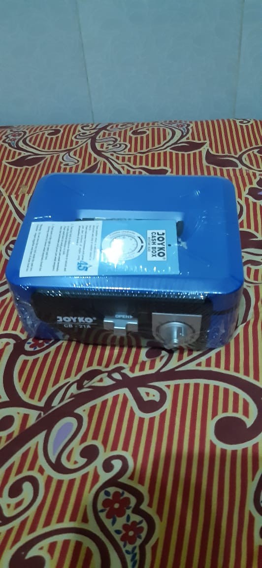 Cash Box Joyko Cb-21a / Kotak Penyimpanan Uang