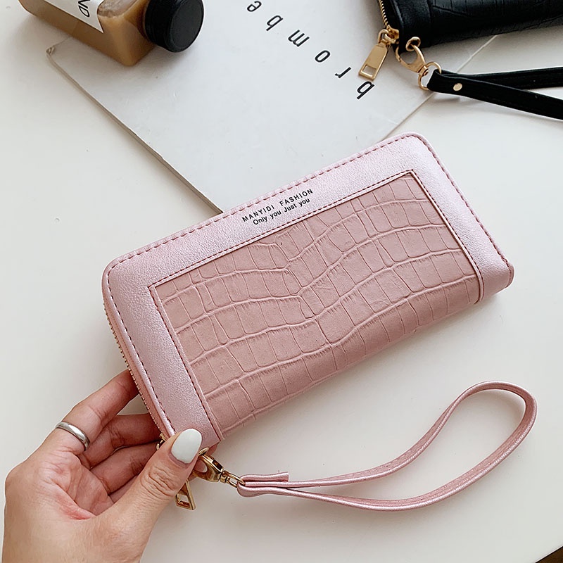 113076 Dompet Wanita Panjang Import Wallet Cewek Impor (1 KG MUAT 6) BQ3076