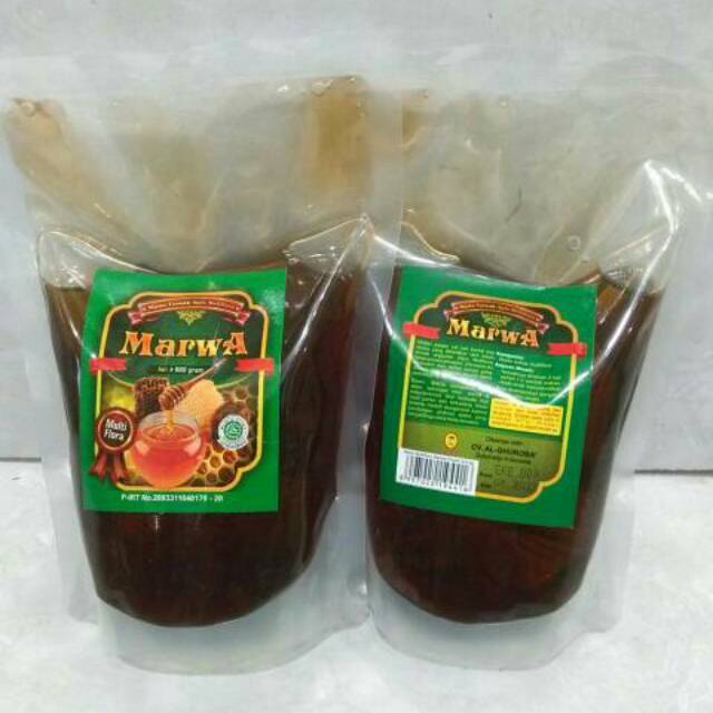 

Madu Marwa Multiflora Al-Ghuroba 0,5kg Pouch