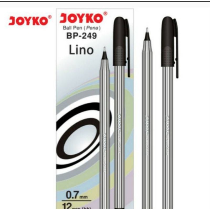 

ball pen joyko Lino harga perkotak satu kotak isi 12 pcs