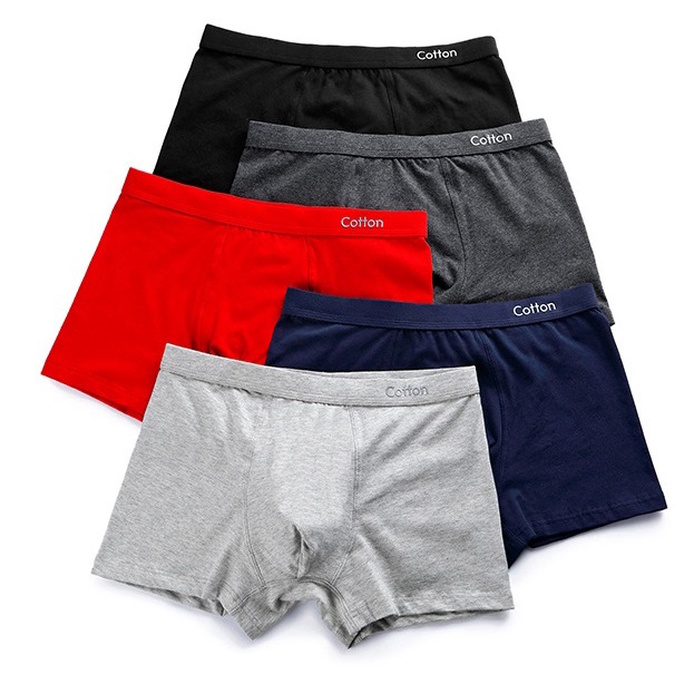 Celana Dalam Boxer cotton Impor Pria CD Underwear Sempak Pria Import Premium tebal berkualitas