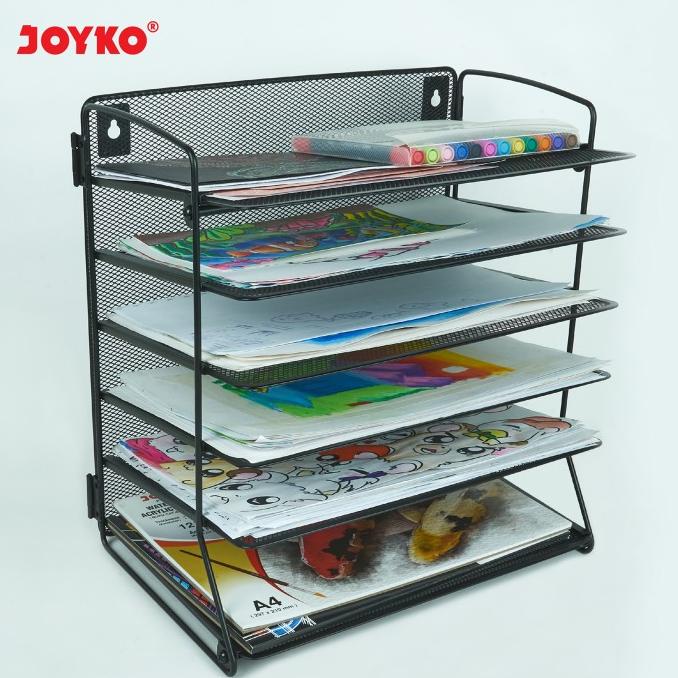 

Office & Stationery | Document Organizer | Joyko Document Tray 6 Tier / Rak Kertas Dokumen 6 Susun Meja Dt-36 | Best Seller