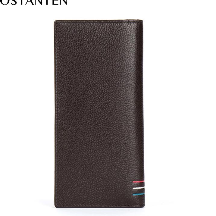 Viral BOSTANTEN Dompet kulit asli pria Dompet pria gaya bisnis panjang