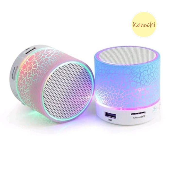 Speaker Bluetooth LED S10 CRECK Speaker Mini S10 Crack Light DE029