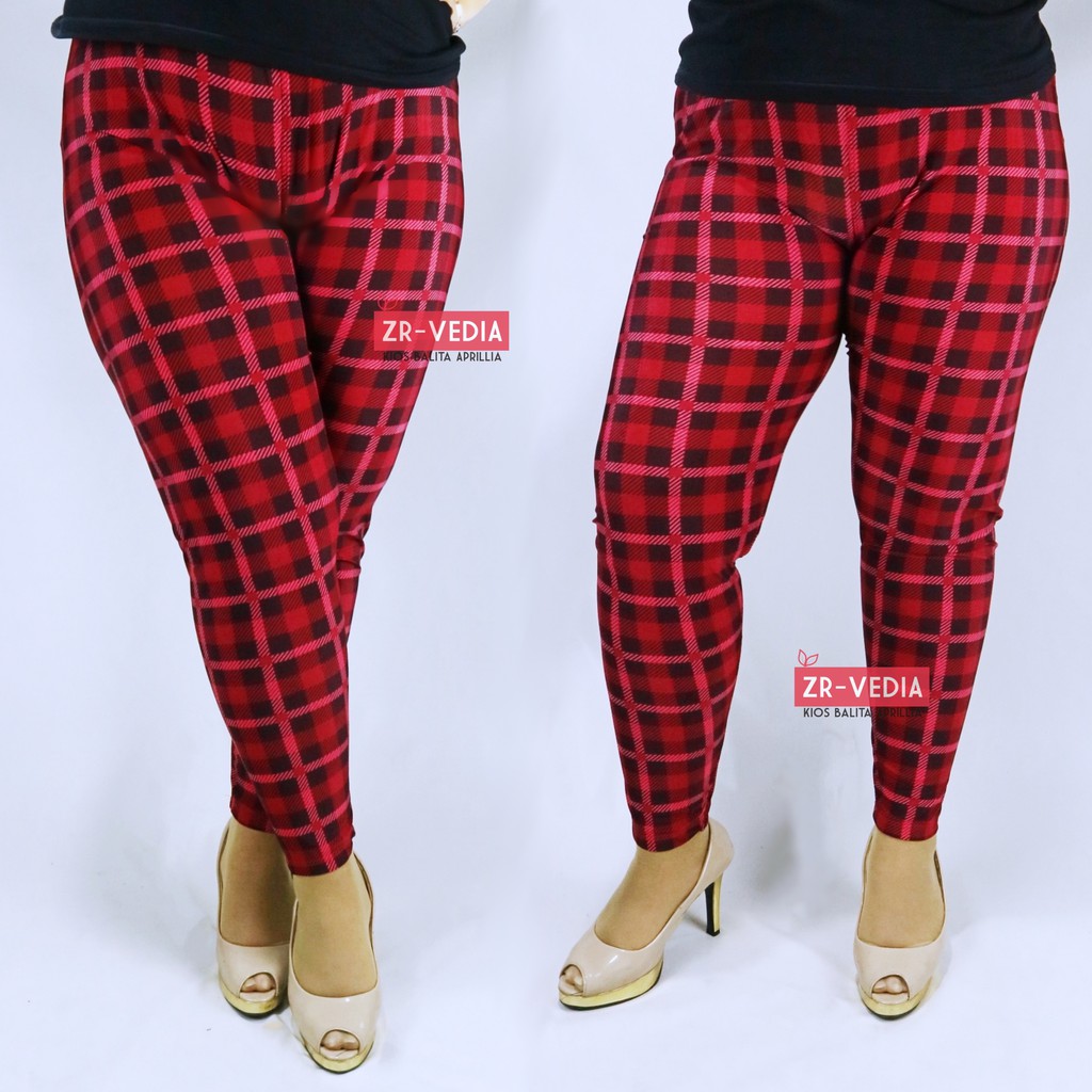 Legging Wanita Motif uk. JUMBO / fit to XXL Celana Panjang Wanita Leging Big Size Ketat Xtra Large