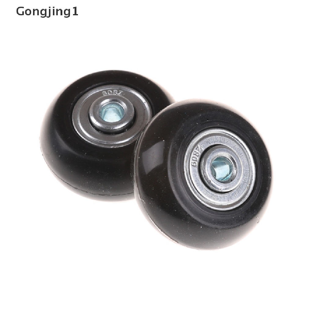 Gongjing1 2pcs Roda As Koper Pengganti Ukuran 40x18mm