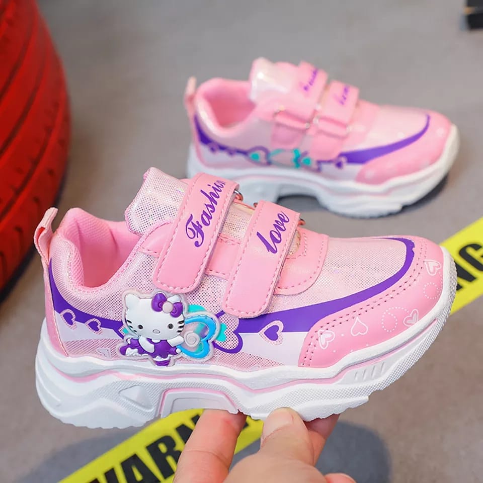  - Sepatu Anak  Fashion Hello Kitty Children's HK296