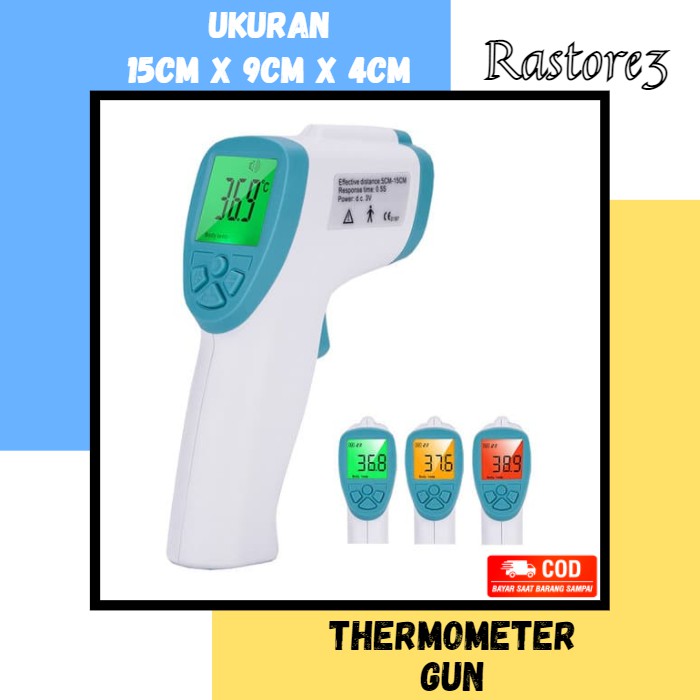 THERMOMETER INFRARED GUN ALAT PENGUKUR SUHU PENGUKUR SUHU BADAN PENGUKUR SUHU BENDA br442