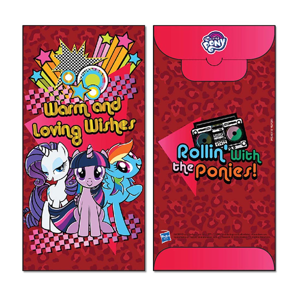 

SOMETHING SWEET CARDS - MONEY ENVELOPES LARGE - ANGPAO - AMPLOP UANG - MY LITTLE PONY - MLP009