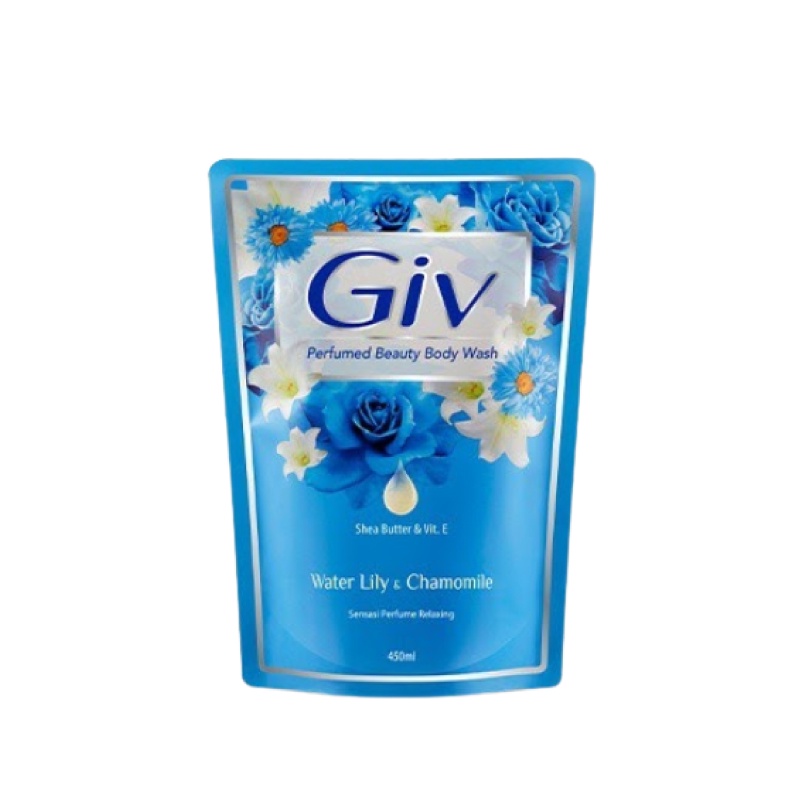 Giv Body Wash Water Lily Chamomile 450 mL