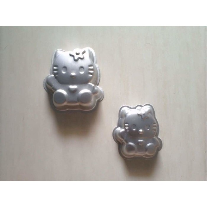 PROMO Loyang Cetakan Nasi Tumpeng Kuning Ulang Tahun Sanrio Bento Alumunium Bolu Brownies Kue Hello 