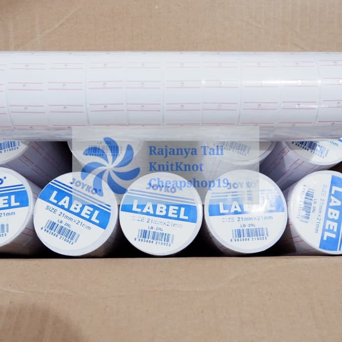 

Isi Label Harga Joyko Grosir 1 baris Kertas Label harga 10pcs Refill RJT