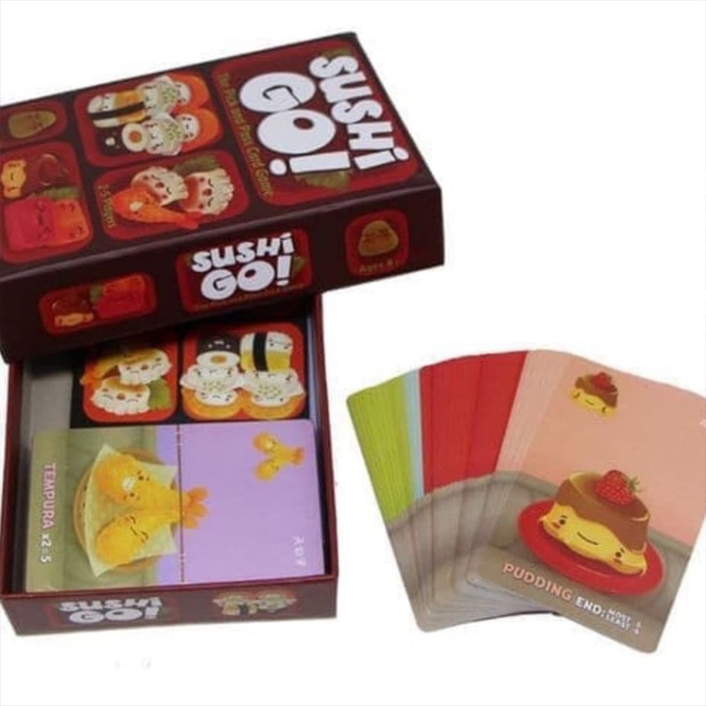 Sushi Go Party Board Games Card Game Mainan Kartu - Ready Stock - NEW