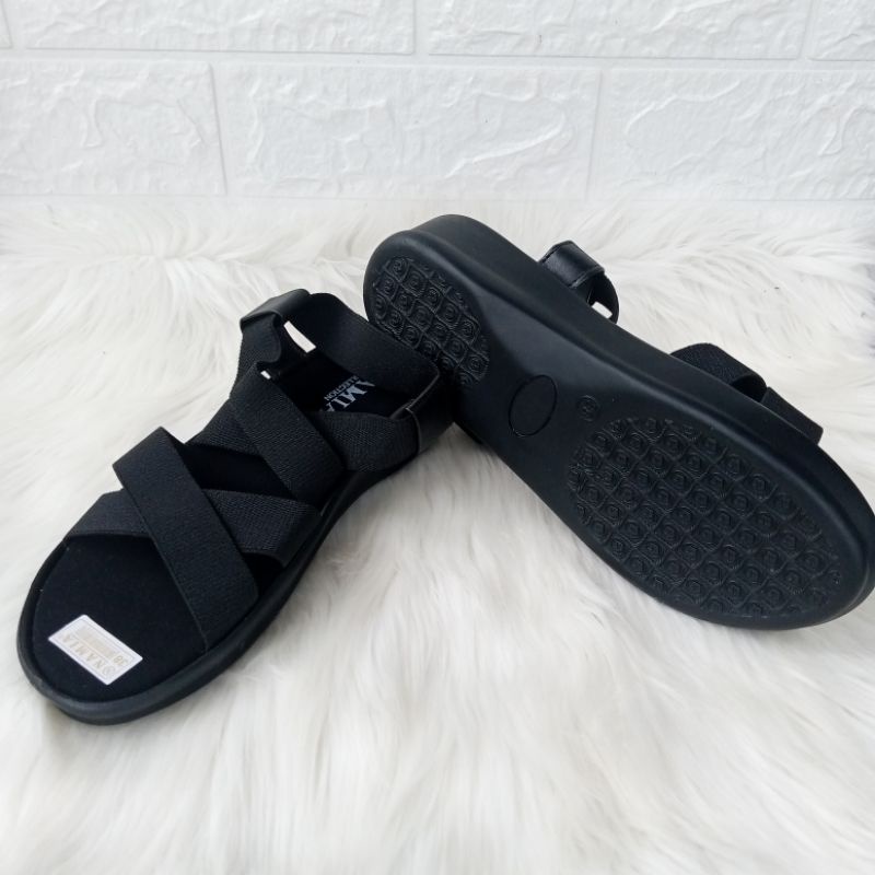 Sandal Wanita Tali Belakang Gladiator Karet Elastis Sandal Gunung Wanita