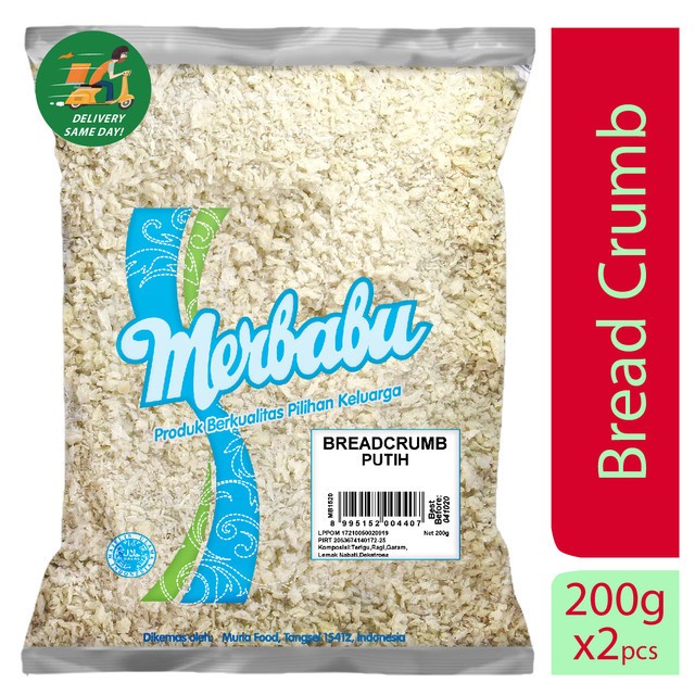 

Ds501D0 Merbabu Bread Crumb Putih 200G X 2Pcs (Bisa Same Day Delivery) Gr0B1