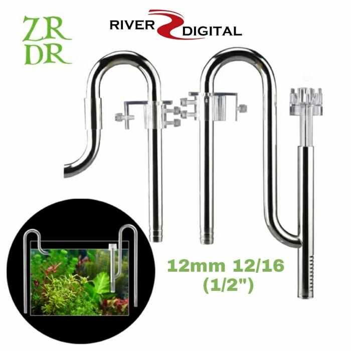 Aerator | Wyin / Zrdr Lily Pipe Surface Skimmer Stainless Steel 12Mm 12/16