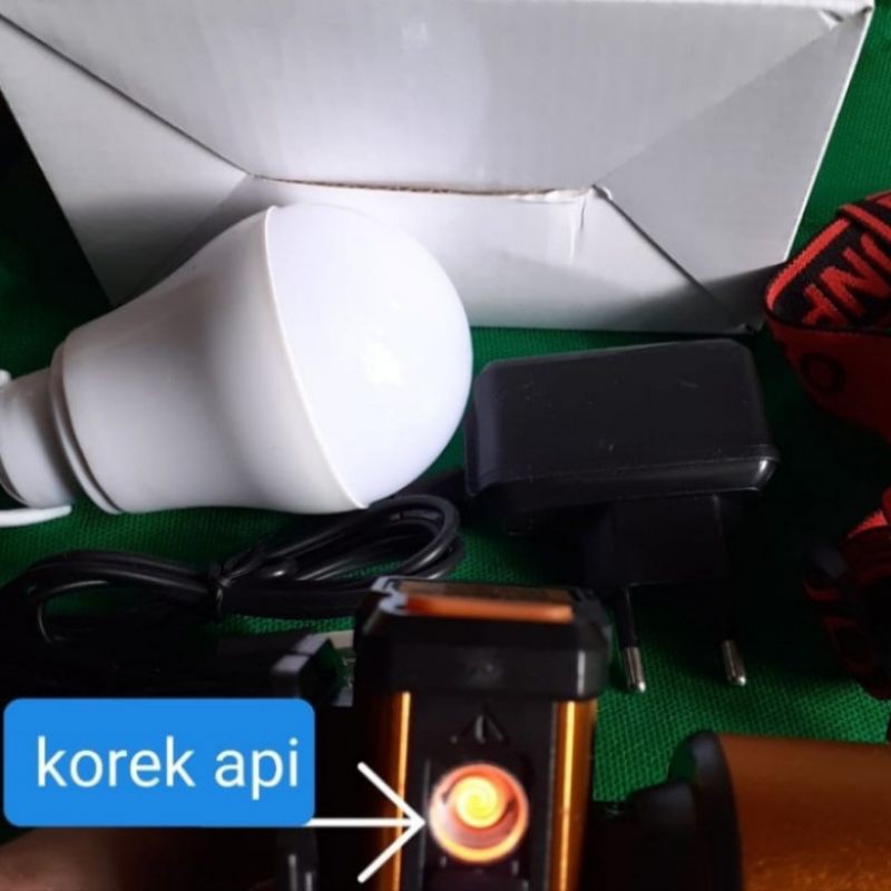 SUNPRO LED SENTER KEPALA SL-8848A KUNING 15W