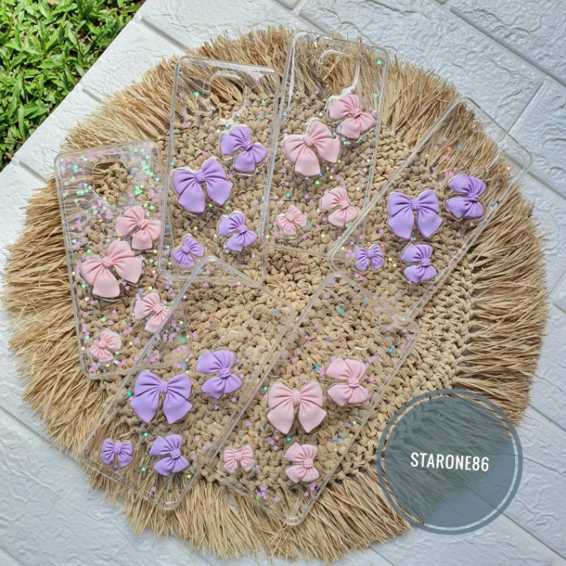 Case Fuze Samsung A20/A30 Sand Glitter Bow