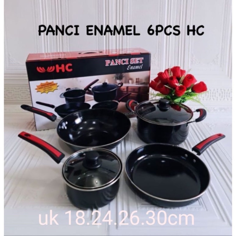 PANCI HC SET ENAMEL 6pcs