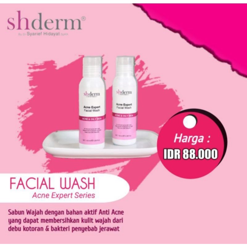 SHDERM FACIAL WASH ACNE