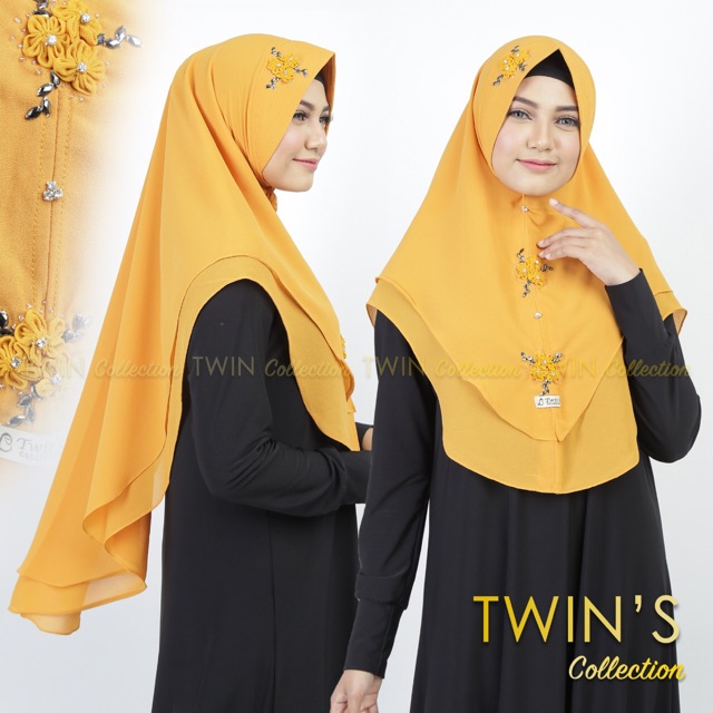 TWINS | Khimar PAYET BUNGA cerutybabydoll