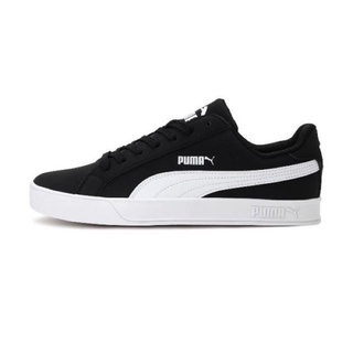 puma black white silver