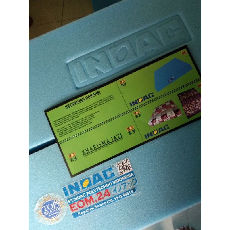 KASUR BUSA INOAC 200x145x20 & 15 cm Kasur Busa Inoac No 3 TEBAL 20 & 15 CM