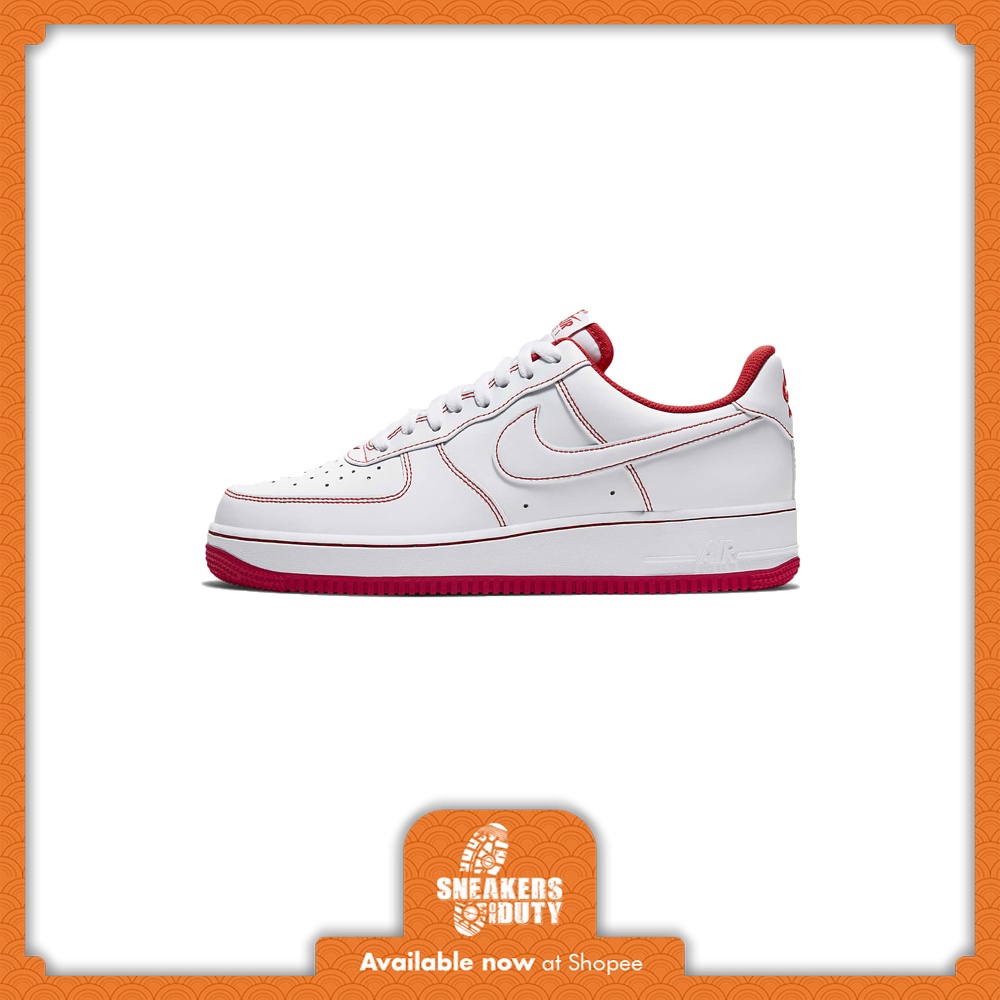 Nike Air Force 1 Low White University Red