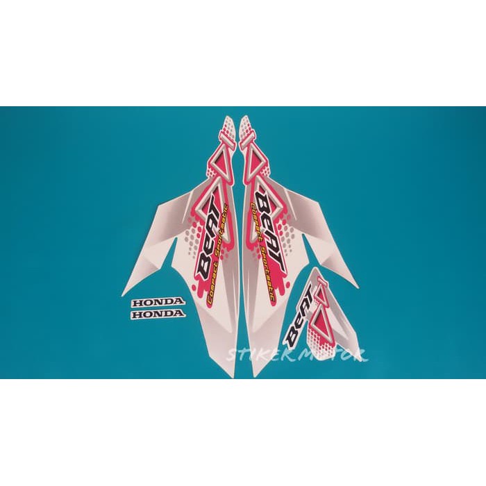 striping motor beat karbu 2011 putih murah